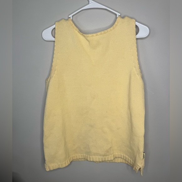 Liz Claiborne Light Yellow Tank Top - Picture 1 of 6